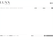 Tablet Screenshot of luxxcasting.com.br